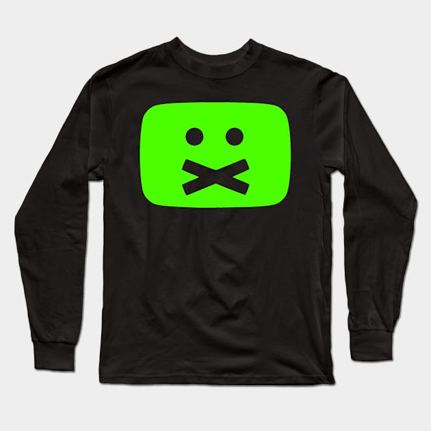 Censorship Long Sleeve T-Shirt by TeeNoir